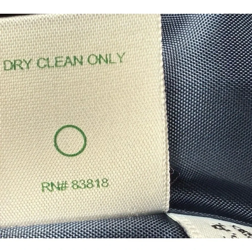 Austin Reed Double Breasted Blue Houndstooth Blazer Size 12 USA